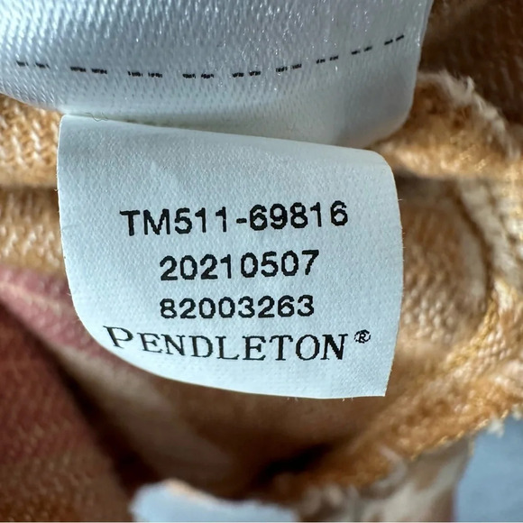 Pendleton Oversized Double Soft Hoodie. Sz: Large - Picture 9 of 9